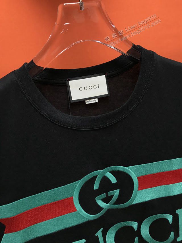 Gucci夏裝短袖 古馳2020新款T恤 男女同款  tzy2402